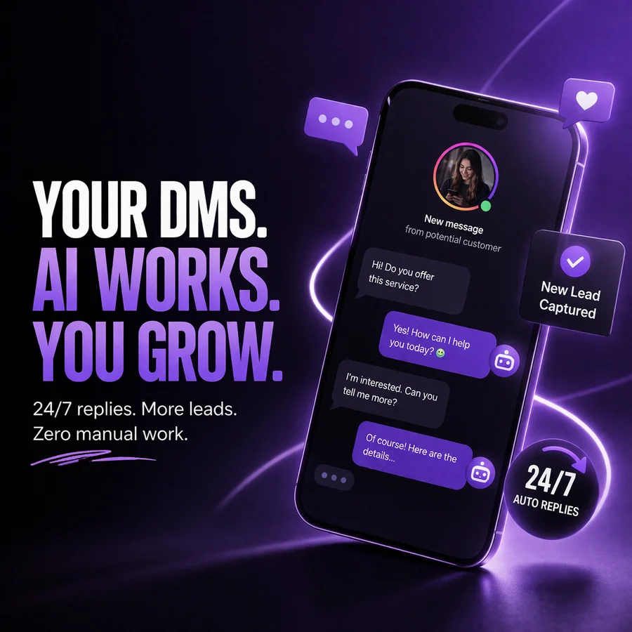 Heoxify AI assistant — brand-aligned replies for Instagram DMs and website chat.